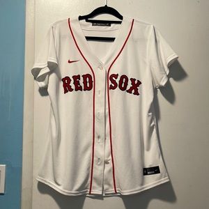 Boston Red Sox women's short sleeve jersey size large